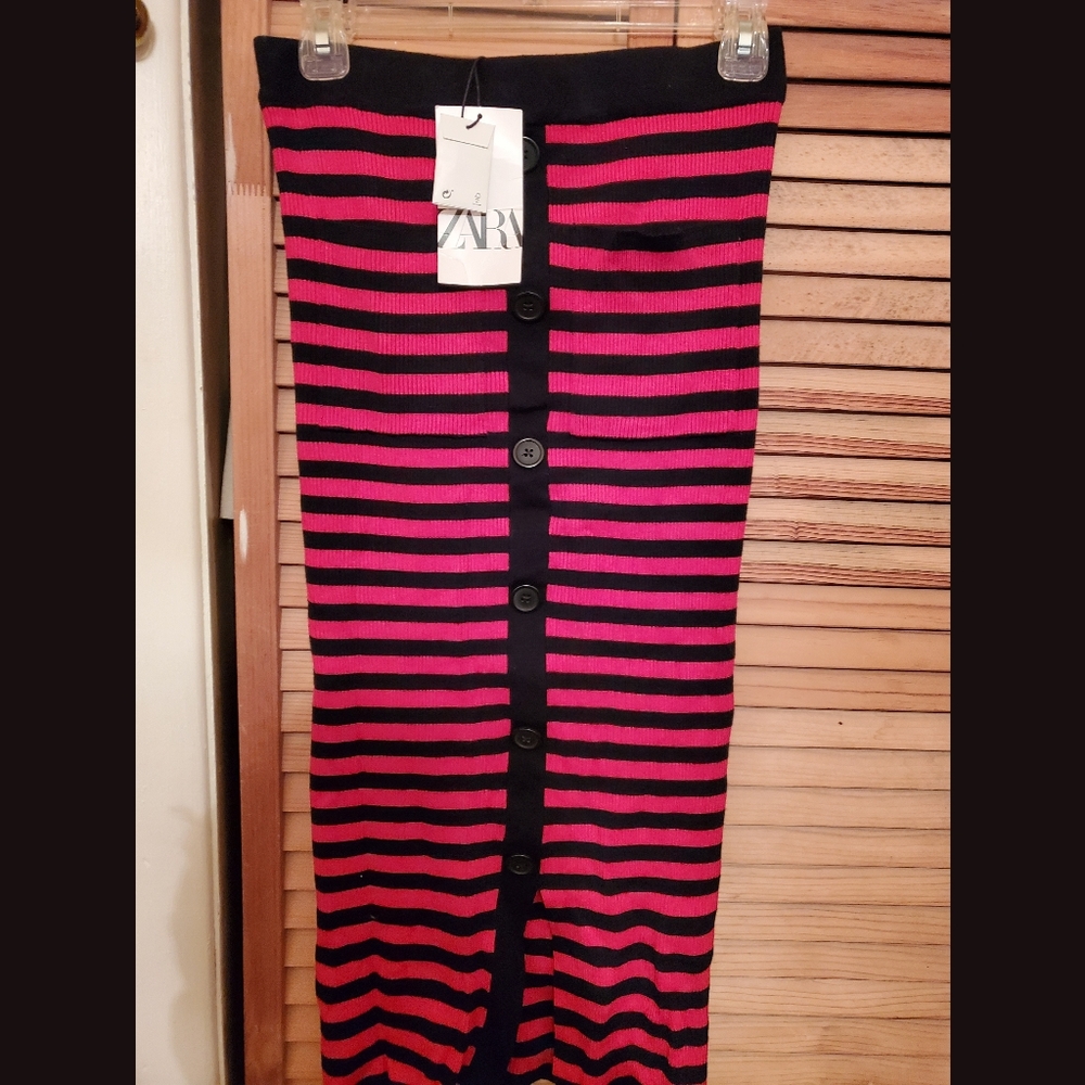 Zara knit stripe skirt set - Picture 4 of 5
